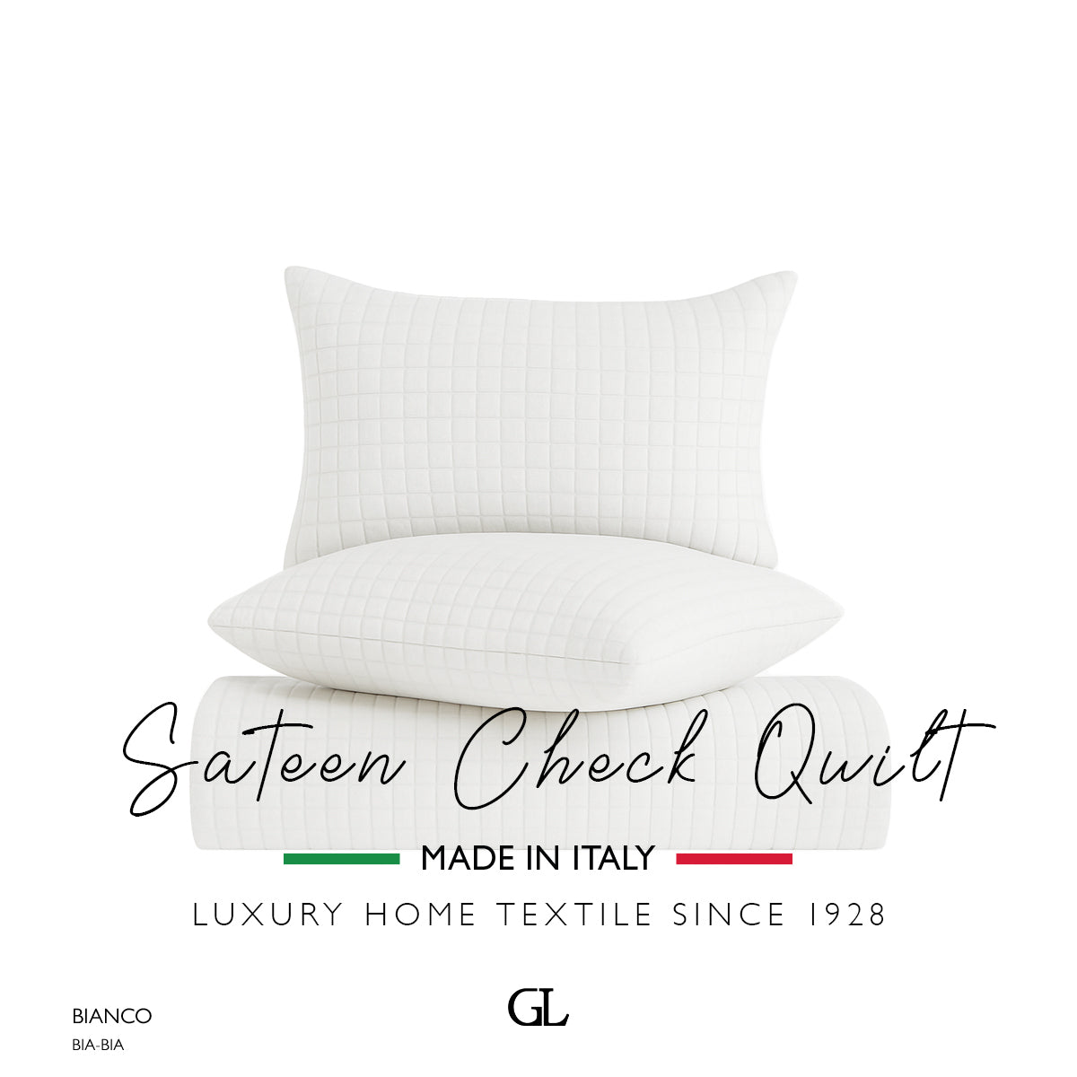 Check Quilt Summer - Bianco