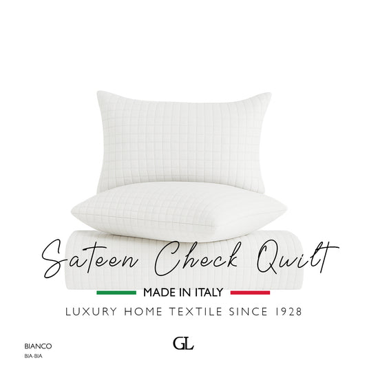 Check Quilt Summer - Bianco